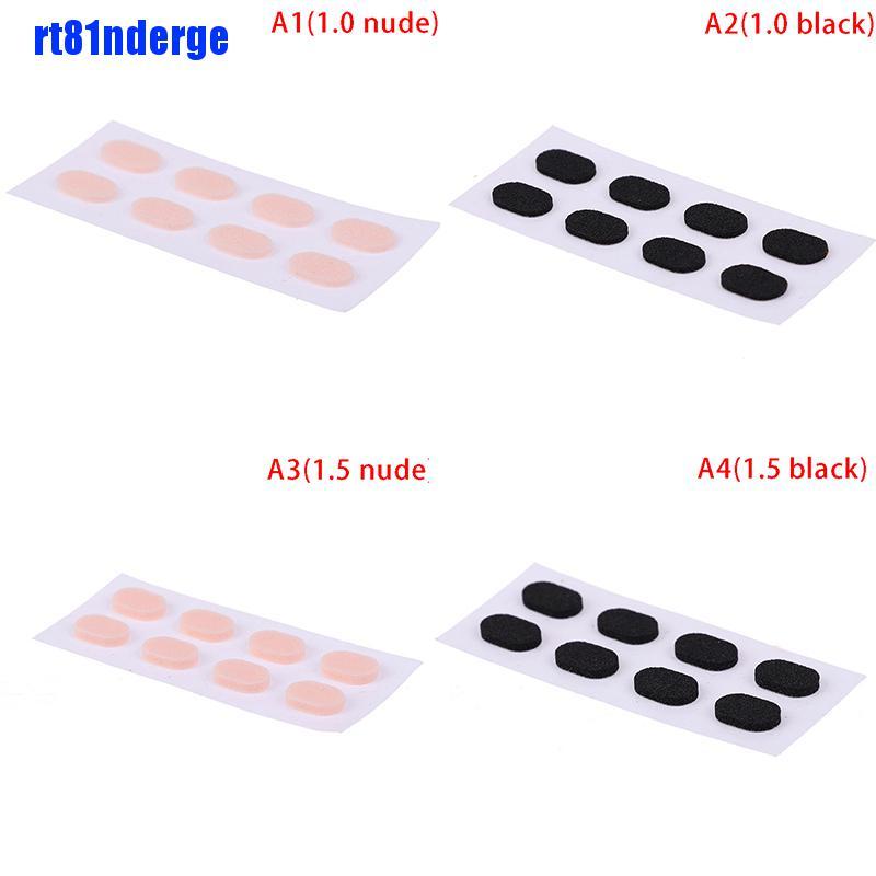 Set 8 Cặp Đệm Mũi Dán Kính Mắt Bằng Silicone Chống Trượt