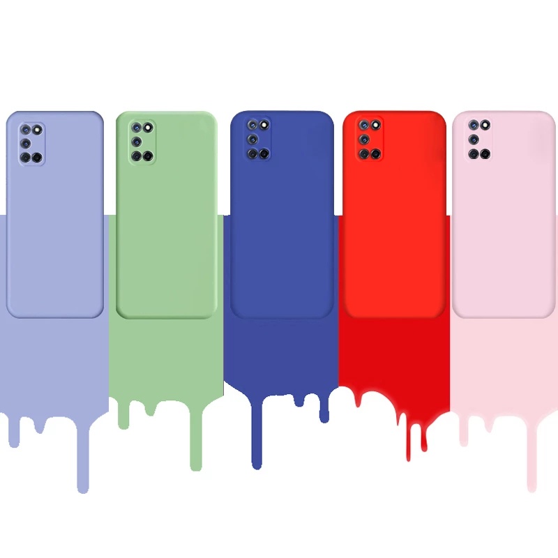 Ốp lưng ốp chống bẩn lót nhung cho OPPO A92 A72 A52 A12 A91 A31 F11 F9 A5s A3s 4G 5G 2022
