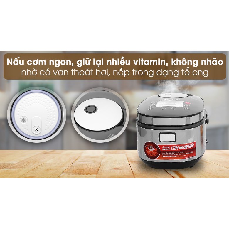 NỒI CƠM ĐIỆN TỬ 1.5L SUNHOUSE MAMA SHD8915