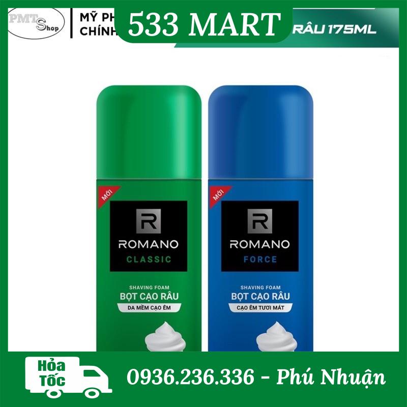 Bọt cạo râu Romano 175ml