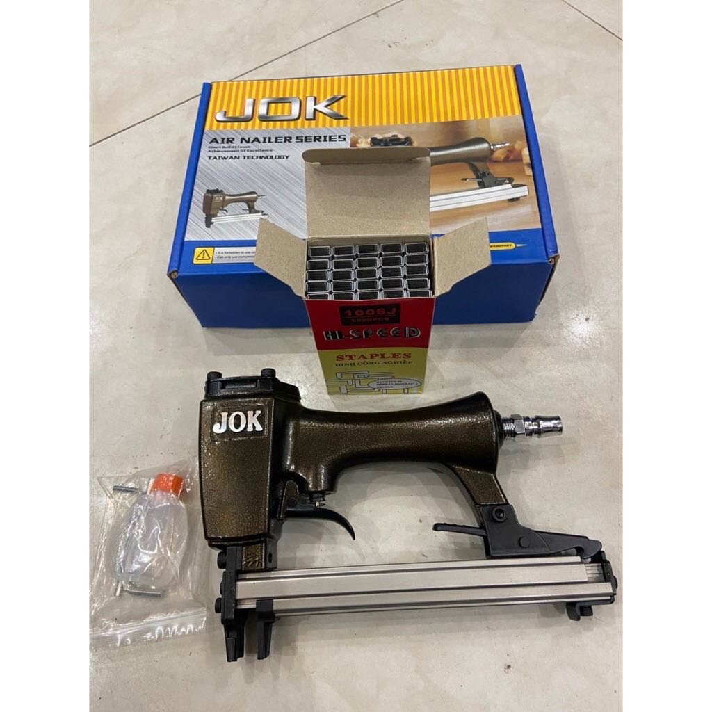 Máy Bắn Ghim JOK Dùng Khí Nén