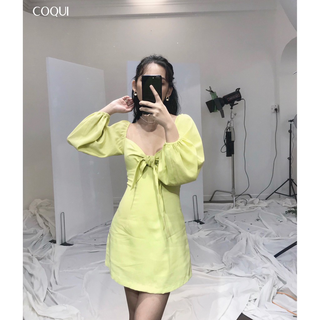 [COQUI] Đầm Ivy thắt nơ