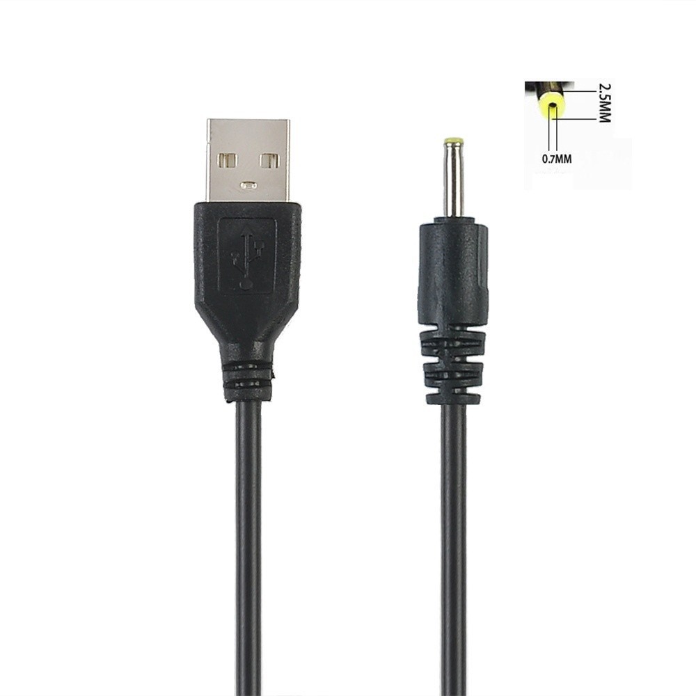 Dây cáp sạc chuyển đổi USB A Male sang 2.0 2.5 3.5 4.0 5.5mm 5V DC