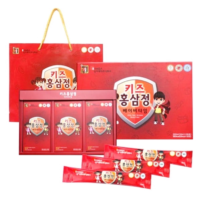 [HÀNG MỚI VỀ] Hồng Sâm Baby Sanga Hàn Quốc Cho Trẻ Biếng Ăn DATE MỚI