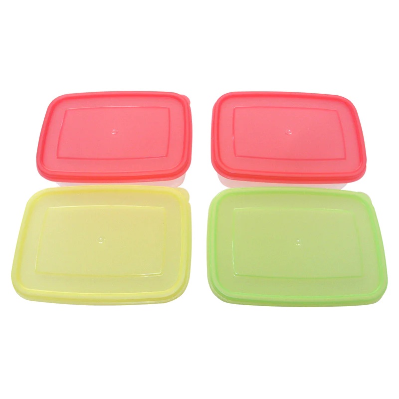 Daiso Hộp Thực Phẩm Plastic Food Container 400Ml 2Pcs