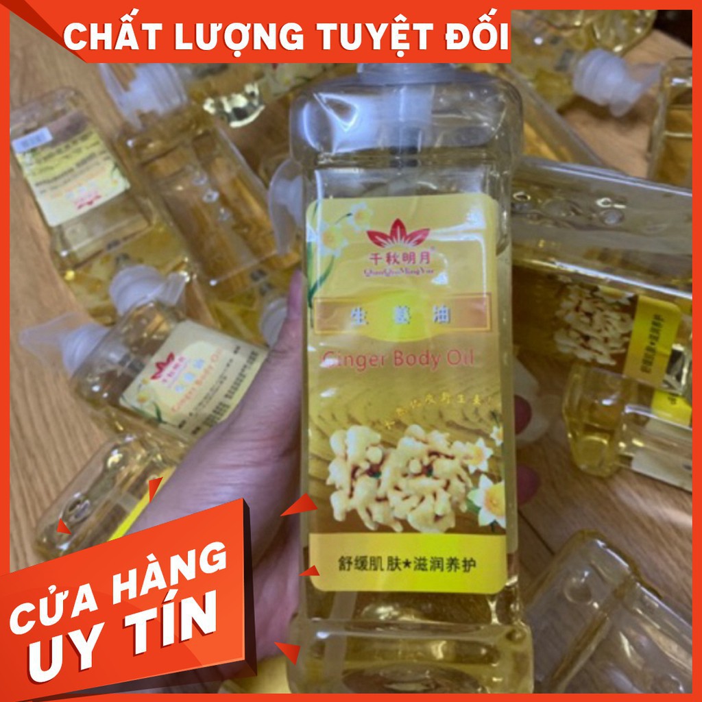 Tinh Dầu Body Gừng Nóng Chuyên Dùng Massage Body Trong Các Spa ,Thẩm Mỹ Viện