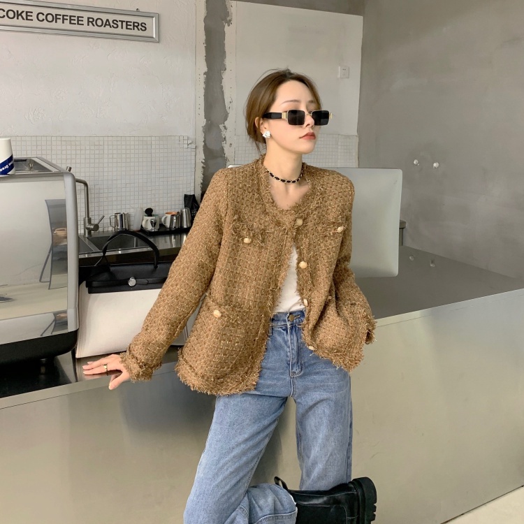 Áo khoác dạ tweed oversized hàng quảng châu - sang chảnh [ ORDER - TZ_8113226 ]