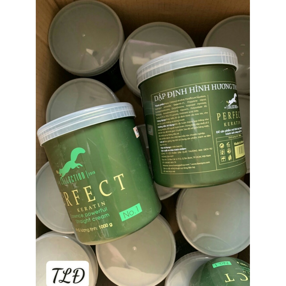 Cặp Thuốc Duỗi Tóc ibest Perfect 1000ml*2
