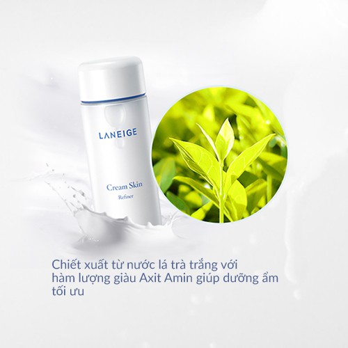 [Mã FMCGMALL -8% đơn 250K] [HB GIFT] Nước cân bằng duỡng ẩm da Laneige Cream Skin Refiner 50ml | BigBuy360 - bigbuy360.vn