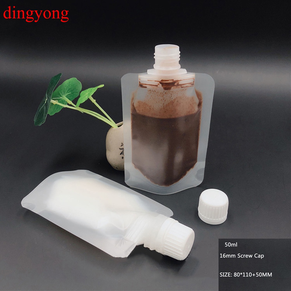 [Hàng mới về] Túi nhựa đựng dầu gội / sữa tắm dung tích 30 / 50 / 100ml tiện dụng