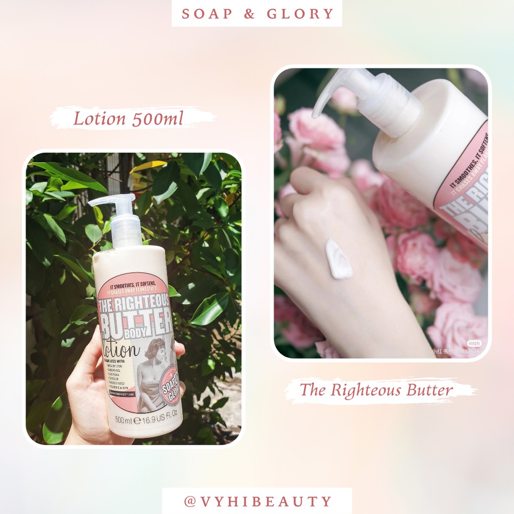 Lotion Soap &amp; Glory the righteous butter body lotion dưỡng ẩm