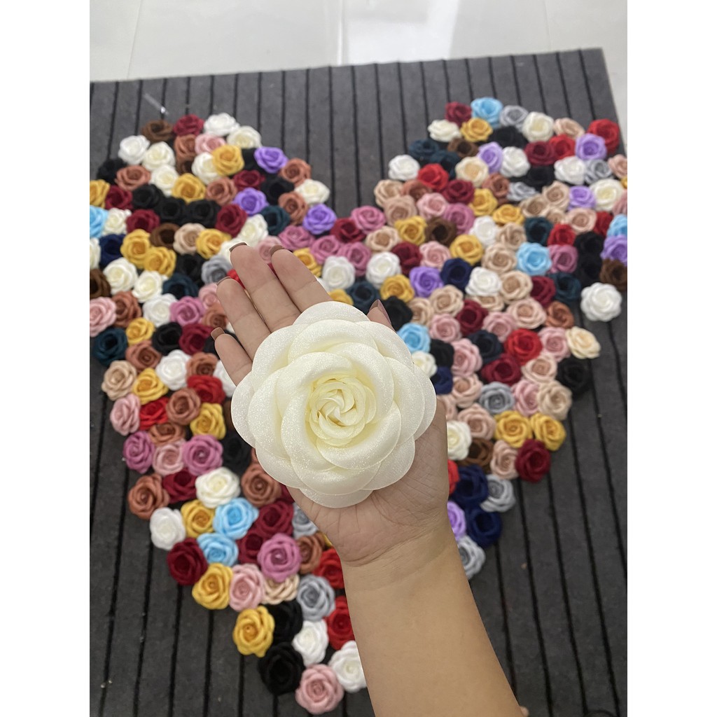 Hoa cài áo đẹp handmade thủ công cao cấp