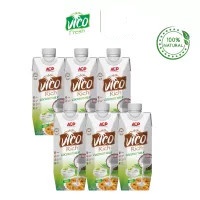 Combo 6 Hộp Nước cốt dừa 16-19% BÉO VICO RICH 330ml
