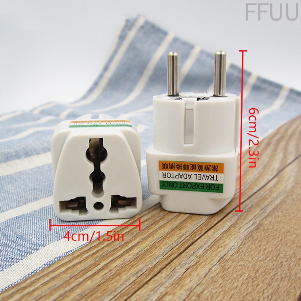Ổ Cắm Sạc Chuyển Đổi 800w Bằng Nhựa Tiện Dụng Mang Theo Du Lịch