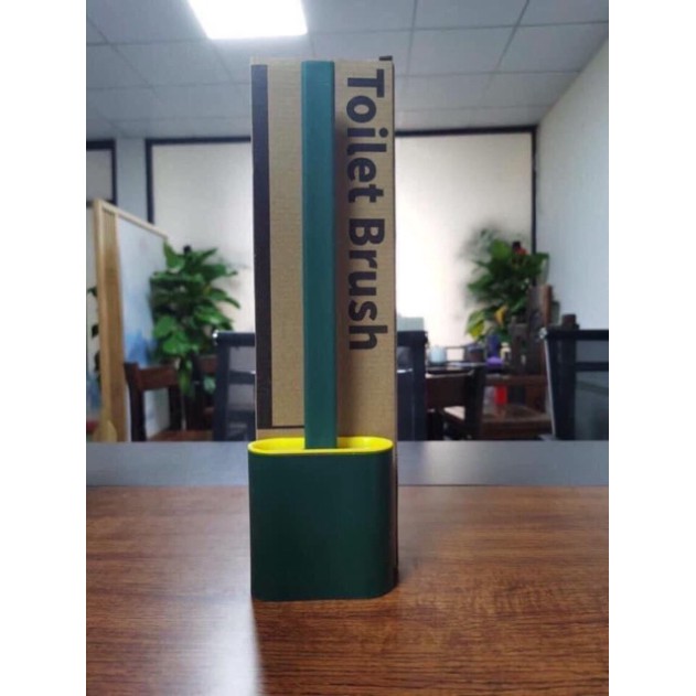 CÂY GẬY CỌ TOILET SILICON ( gồm đế đựng và cây cọ như hình)