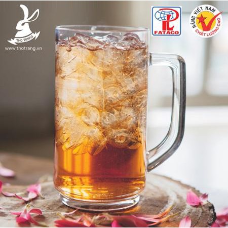 Ly bia, ly trà đá nhựa trong Acrylic cao cấp có tay cầm Fataco Việt Nam