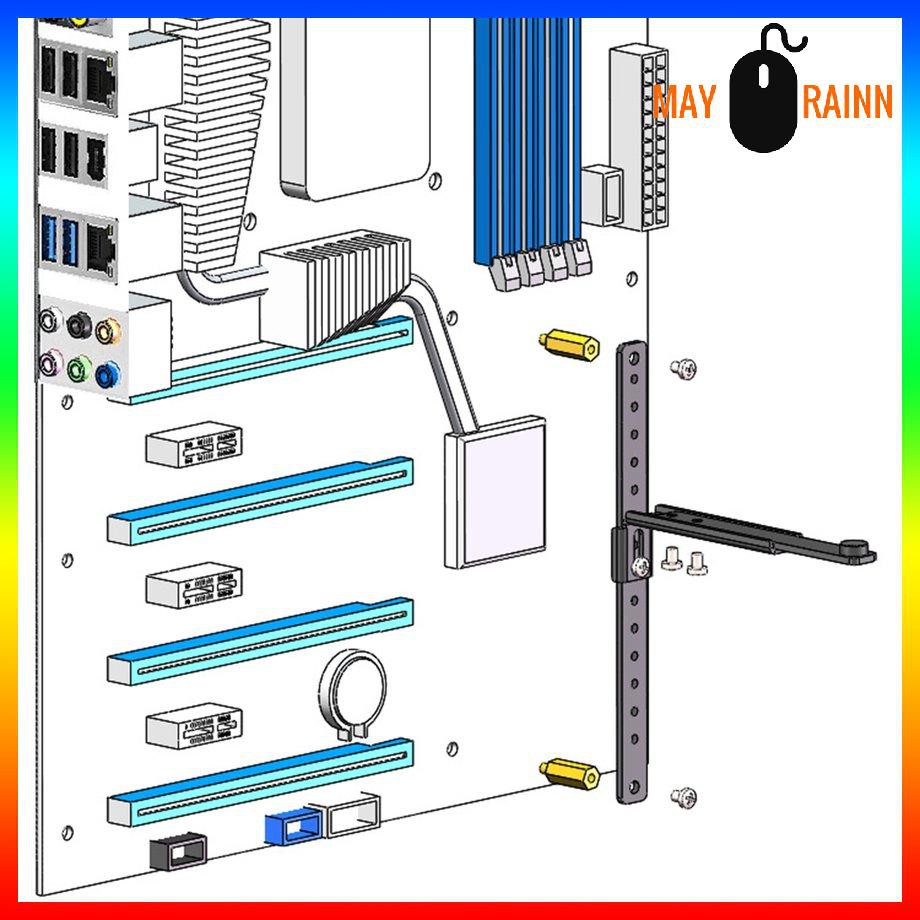 Giá Đỡ Bảng Mạch Chủ Atx / E-Atx Bằng Kim Loại Có Thể Điều Chỉnh Độ Cao | BigBuy360 - bigbuy360.vn