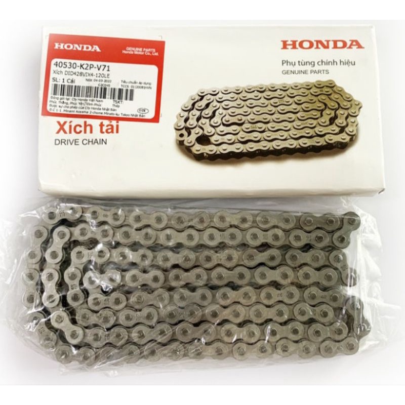 Sên Winner X v3 Có Phốt cao su O-ring 120 mắt Chính hãng.