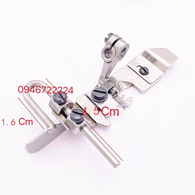 Chân vịt diễu mí, canh thẳng sử dụng cho máy vắt sổ 4 chỉ