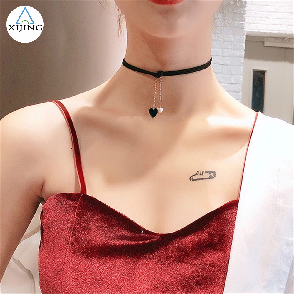 Dây Chuyền Nữ Mặt Hình Trái Tim Thời Trang