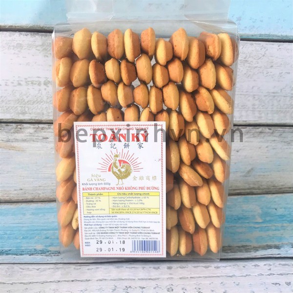 Bánh champagne nhỏ không phủ đường Toàn Ký 500g | BigBuy360 - bigbuy360.vn