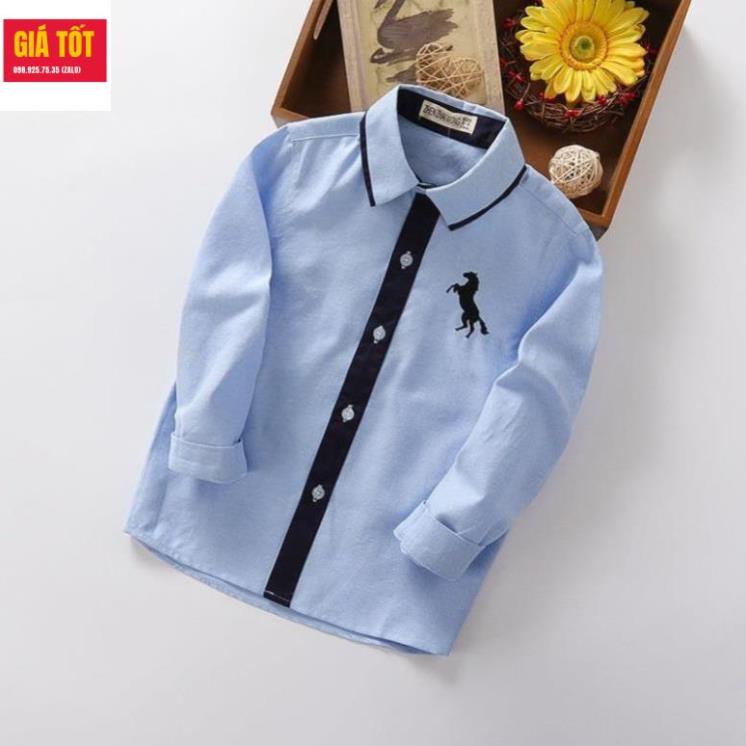 Áo sơ mi cho bé trai   ☑️ Quần áo cho bé trai 6 - 9 tuổi size đại 30kg 35kg 40kg