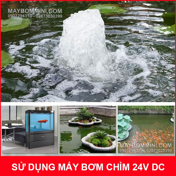 Máy Bơm Nước Chìm 24V 12W 1000L SUNSUN JDP-1000 – Kèm Nguồn Điện