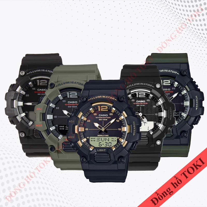 Pin thay cho đồng hồ đeo tay casio HDC-700 các màu