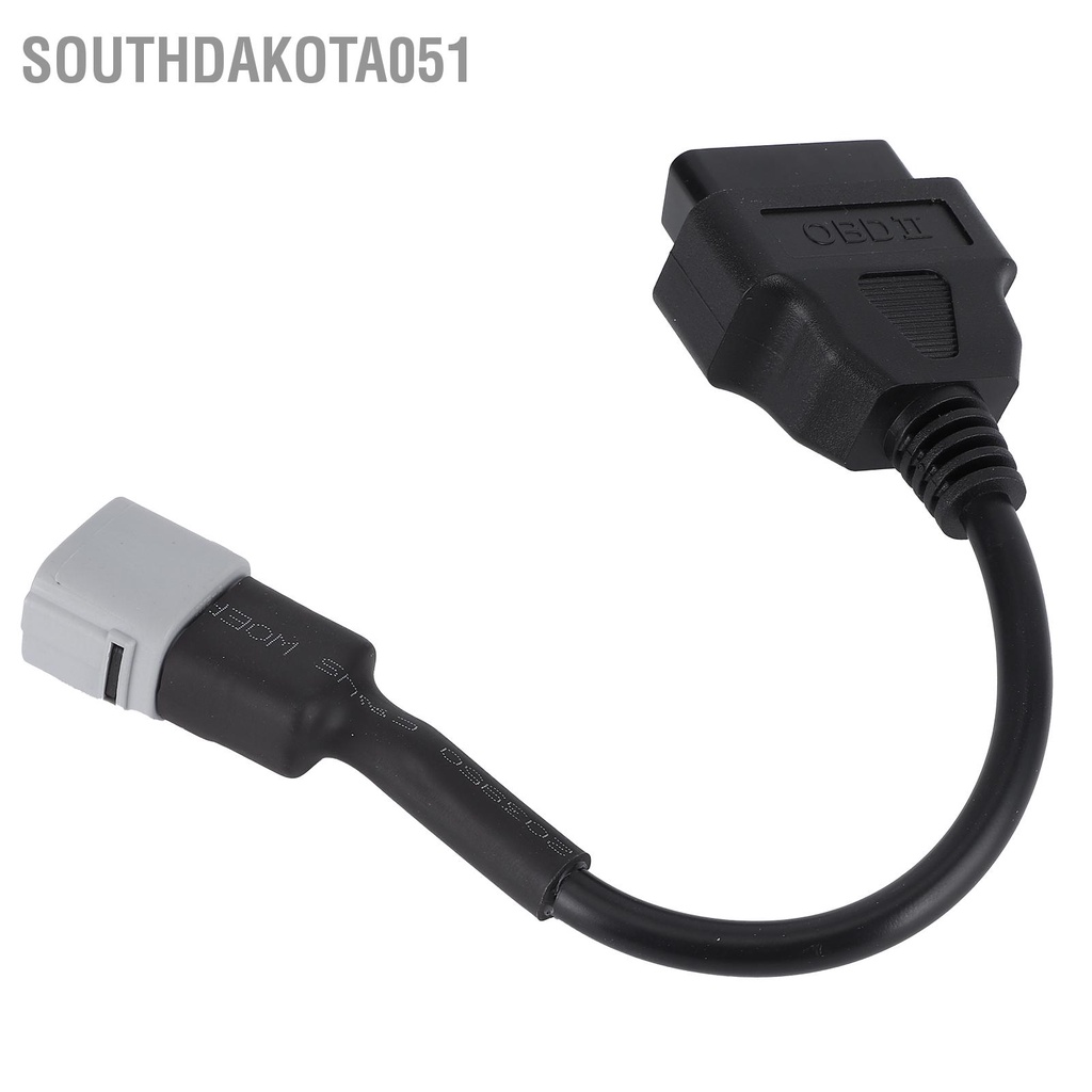 Hàng Sẵn Dây Cáp Chuyển Đổi Chất Lượng Cao Cho Xe Máy Bộ chuyển đổi chẩn đoán 6Pin OBD2 thay thế cho Suzuki GSX ‑ R 1000 / 1000R / 125【Southdakota051】