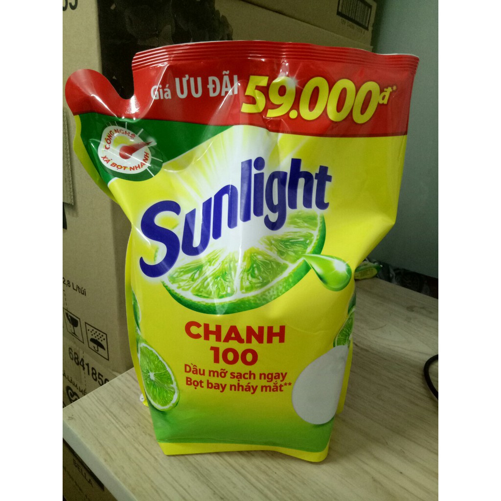 Nước rửa bát Sunlight chanh 2.5L