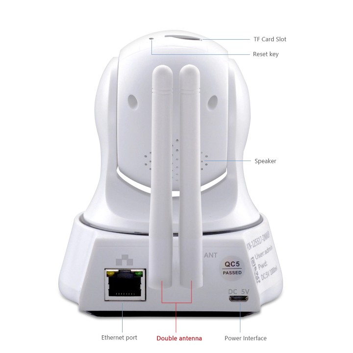 Camera Siepem S6219Y 1.0MP Dùng App P2Pcamplus Xoay Theo Sự Chuyển Động | BigBuy360 - bigbuy360.vn