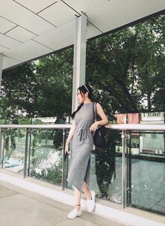 Đầm Len Xẻ của Nữ - Hàng THÁI LAN