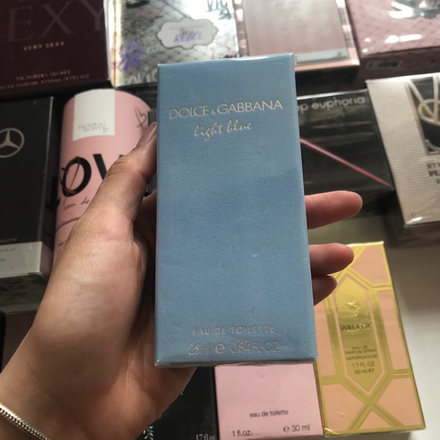 Nước Hoa Dolce & Gabbana Light Blue Eau Intense Eau De Parfum (25ml)