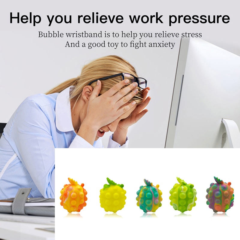 (MớI) Con Quay Đồ Chơi Fidget Spinner WMMB 3D BằNg Silicone GiúP GiảM Stress