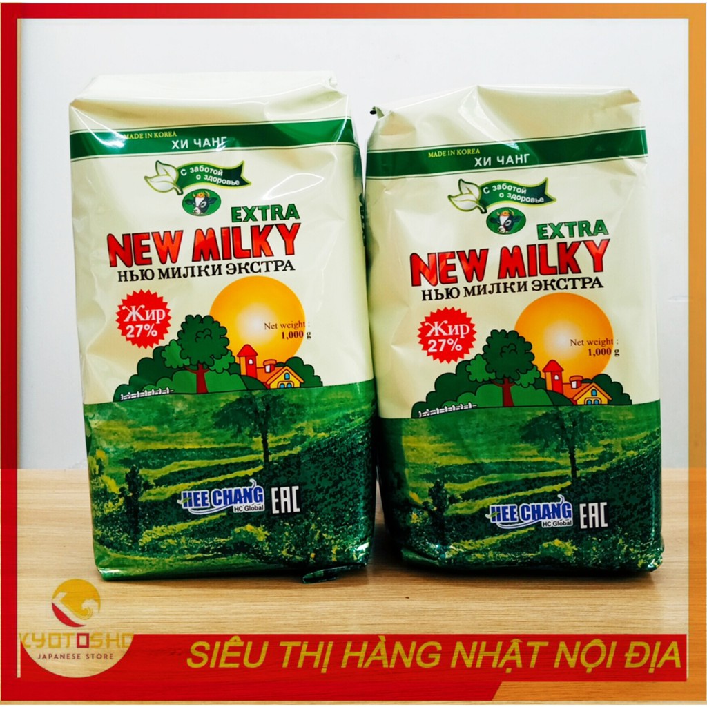 Sữa Béo Nga New Milky Extra 1kg date 2022