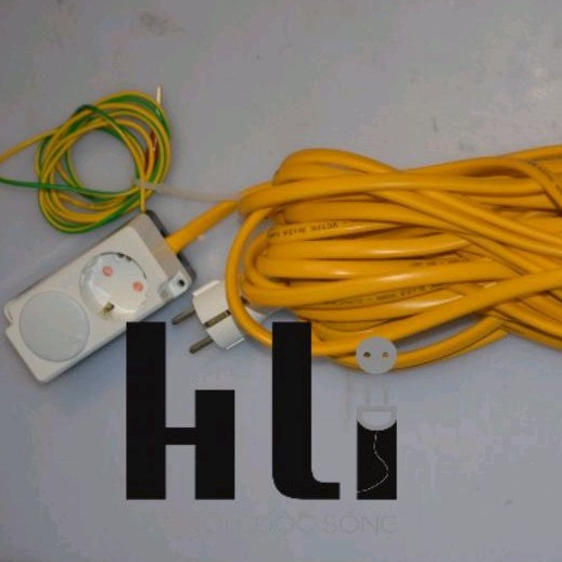 ổ cắm điện tiếp địa tiếp đất cho sac dưới 3.6kw dây dài 10 mét
