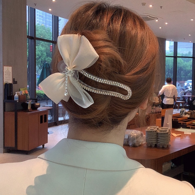 Kẹp Tóc Hình Cá Mập Đính Đá Lấp Lánh Phong Cách Hàn Quốc 2022