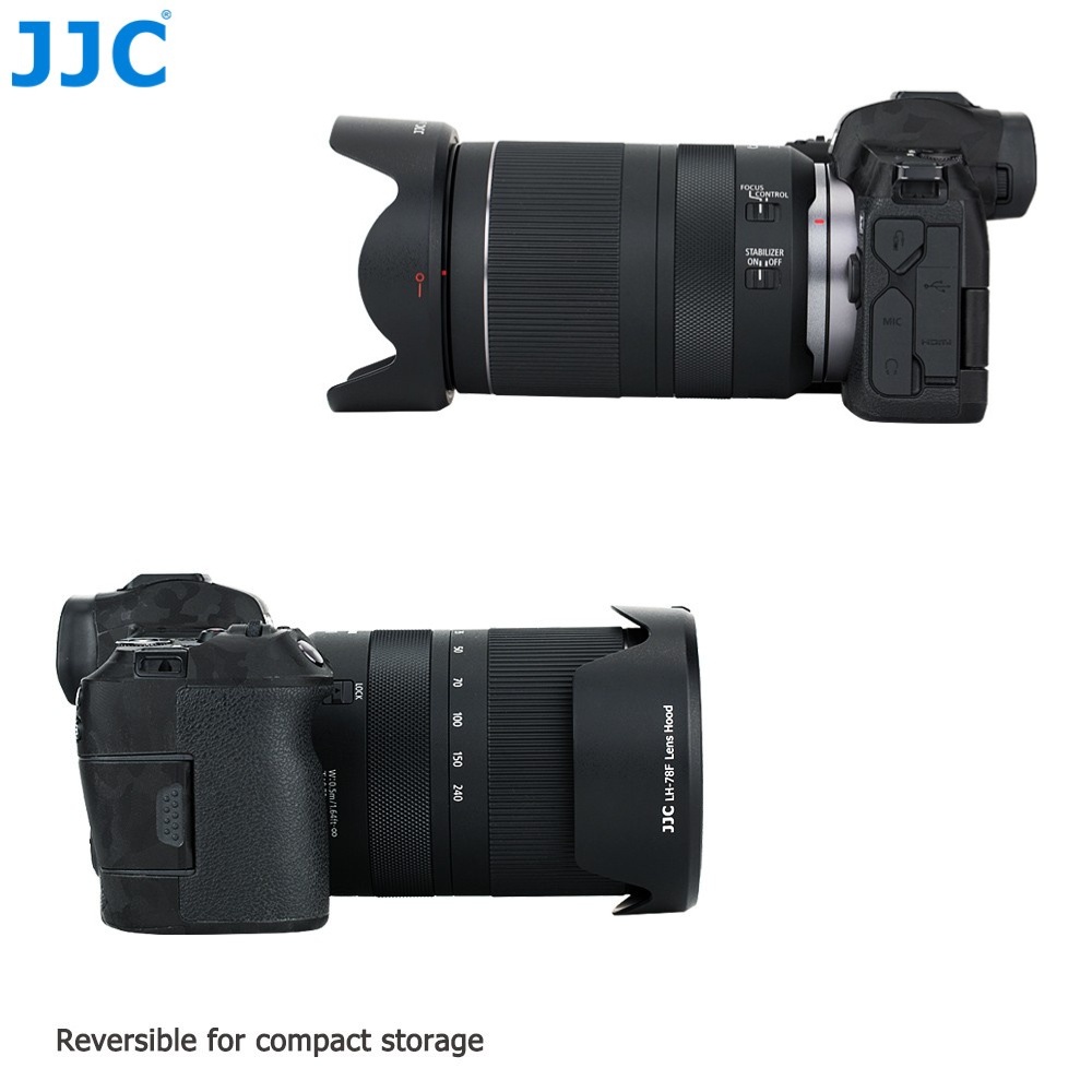 Loa Che Nắng EW-78F Cao Cấp Cho Ống Kính Canon RF 24-240mm f / 4-6.3 IS USM EW-78F