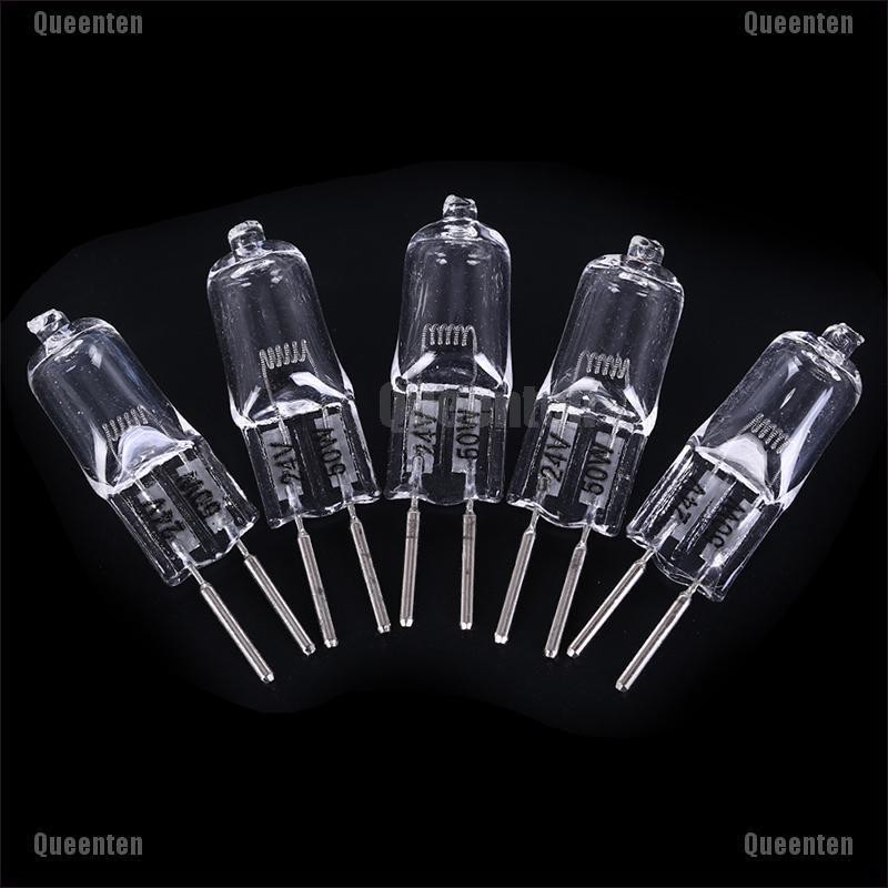 ★Queen★5Pcs 24V G5.3 35W/50W Base Halogen Bulbs Light Lamp Bulb