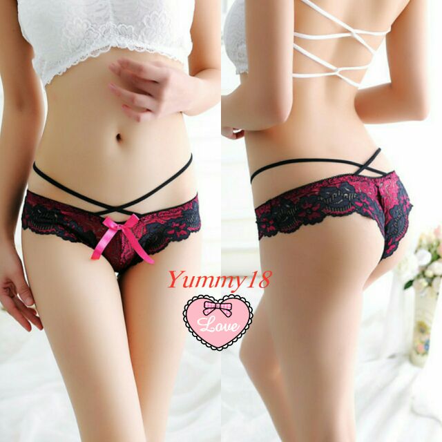 Quần chip ren dây chéo eo sexy 514 | BigBuy360 - bigbuy360.vn