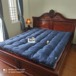 Topper Khách Sạn Tencel Nano lông vũ cao cấp, Tấm làm mềm nệm chuẩn Khách sạn 5*