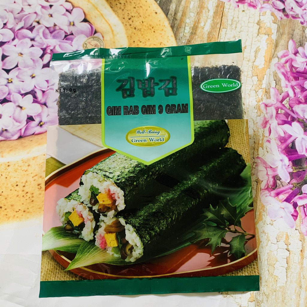 RONG BIỂN CUỘN KIMBAP GÓI 4 LÁ