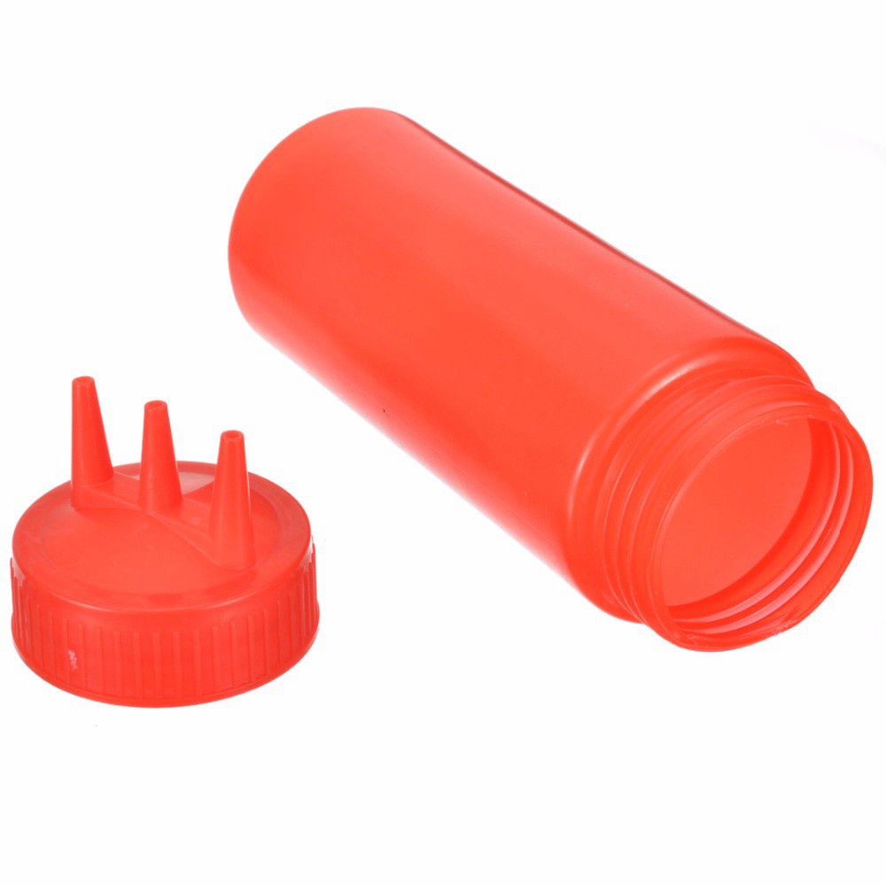 Chai đựng nước sốt/ tương/ gia vị dạng bóp chất liệu bền thân thiện môi trường cho nhà bếp