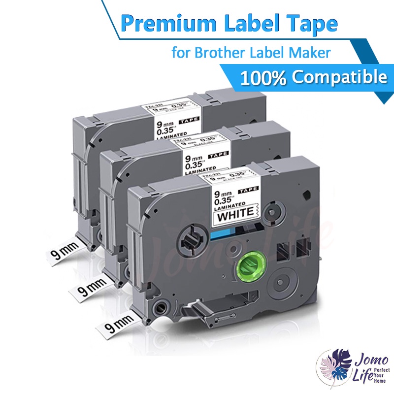 Tương thích Brother Label Tape P Touch H110 Tape TZe-221 TZe121 TZe Tape Brother Label maker printer
