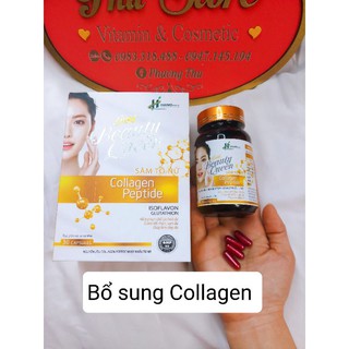 Viên uống bổ sung collagen, làm đẹp da Gold Beauty Queen