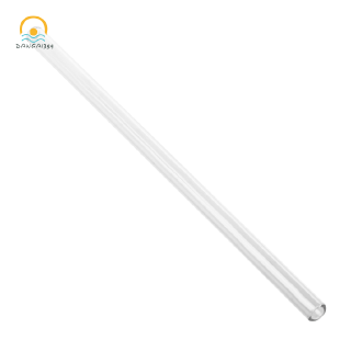 Ống Hút Thuỷ Tinh Trong Suốt 8mm Dài 7 Inch