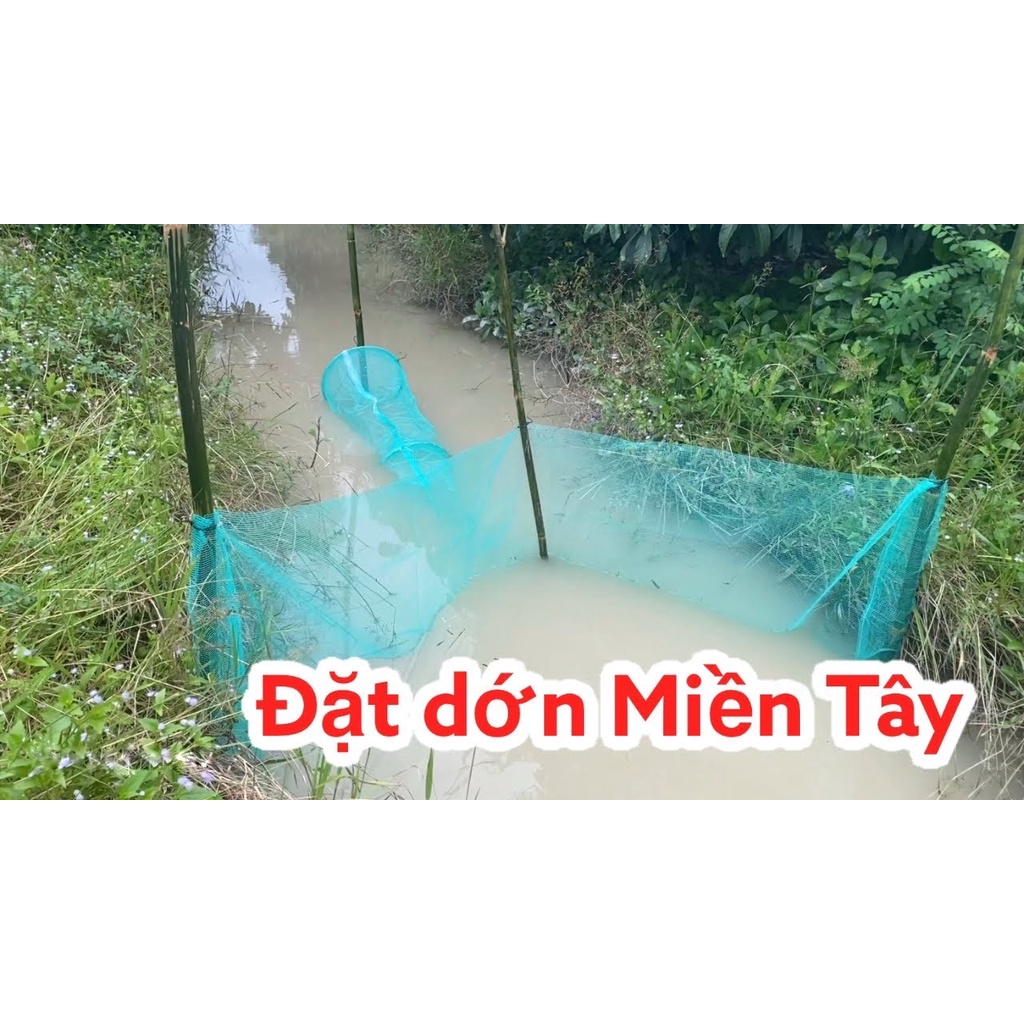 Dớn chặn mương suối bắt cá, lươn, ếch, cua loại vành 30cm