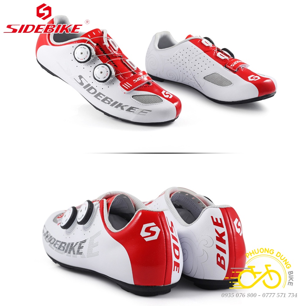 Giày đi xe đạp thể thao Road, MTB SIDEBIKE SD-021 - 2 Khóa Vặn