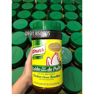 DATE 09.2021 Bột nêm gà Knorr Chicken Flavor Bouillon Mỹ 1.14kg