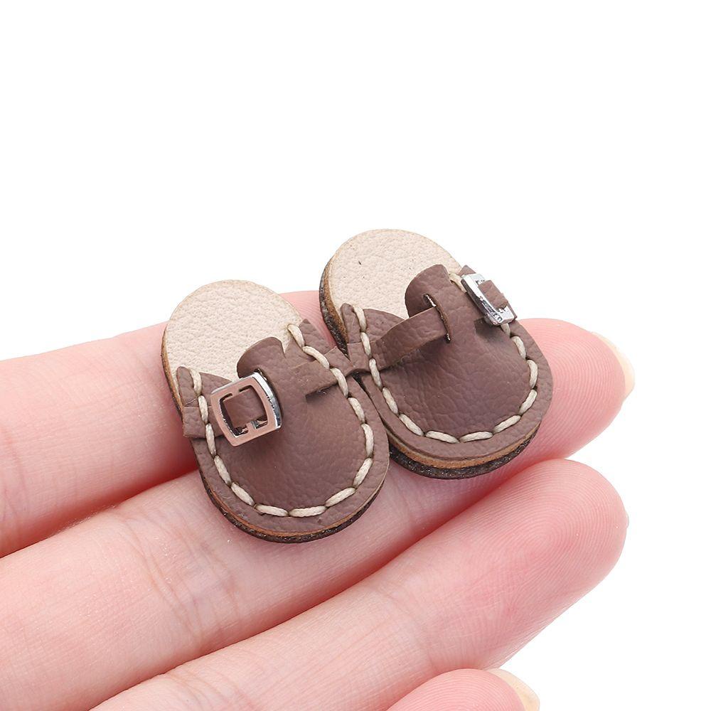 Giày Búp Bê Handmade Bằng Da Bò Có 4 Màu Dễ Thương